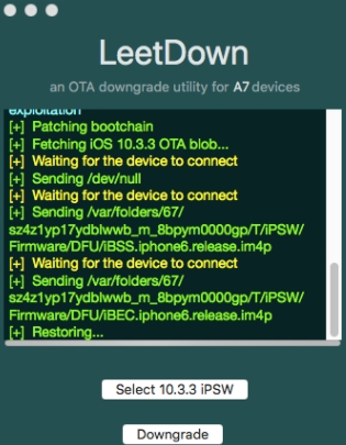 LeetDown降级工具v2.10