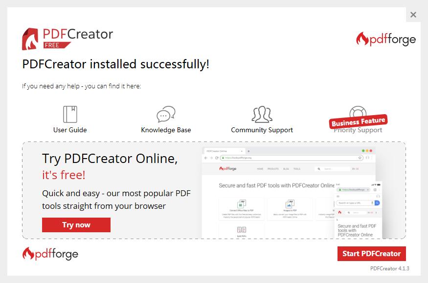 PDFCreator(PDF打印软件)免费版v5.0.00