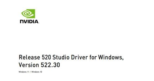 NVIDIA显卡驱动免费版v522.30