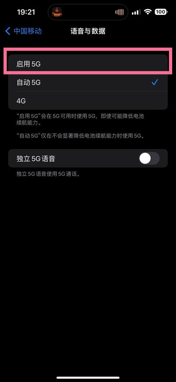 iphone14plus如何打开5G网络