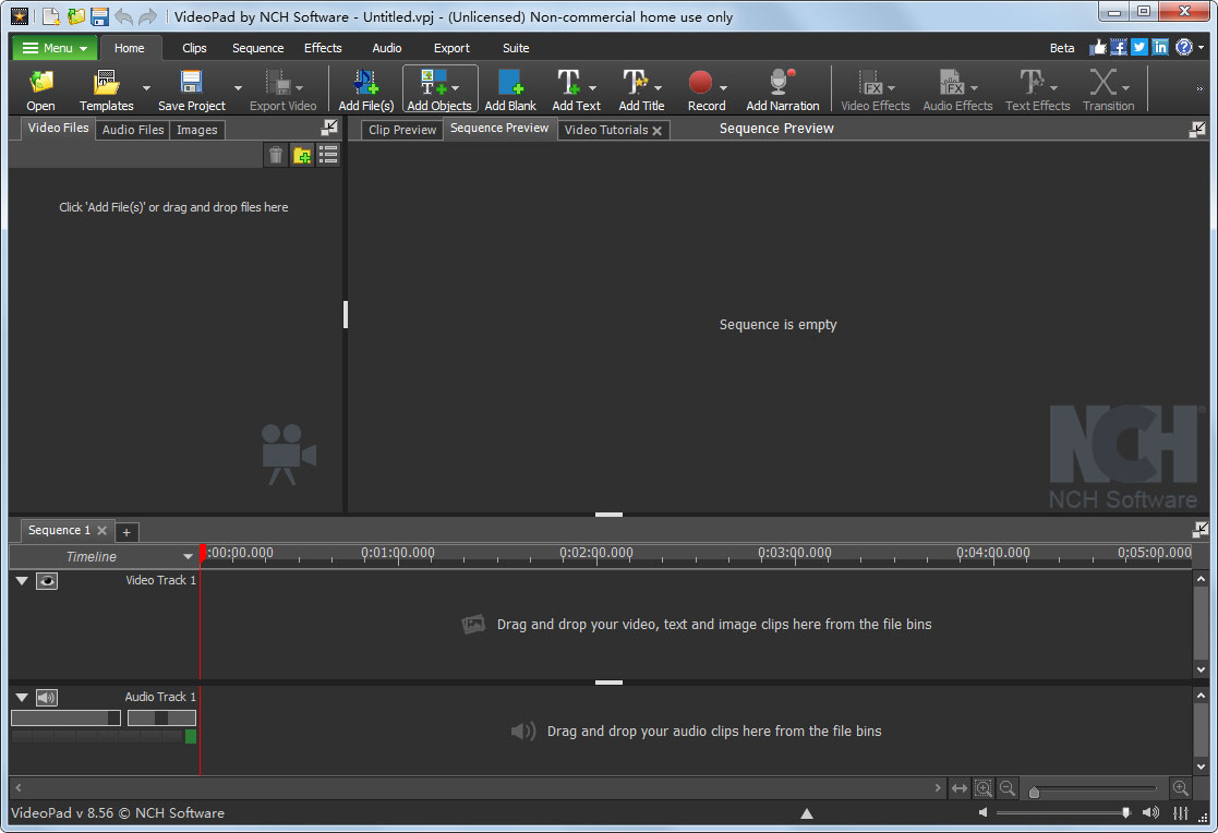 VideoPad Video Editor(视频编辑) V12.16