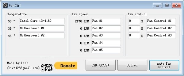 FanCtrl(电脑风扇控制软件)免费版v1.5.00