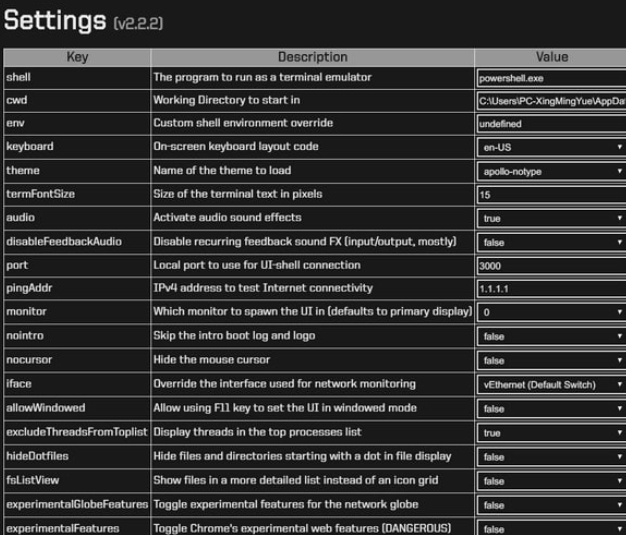 eDEX-UI(终端仿真器)免费版v2.2.80