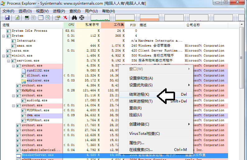 ProcessExplorer免费版