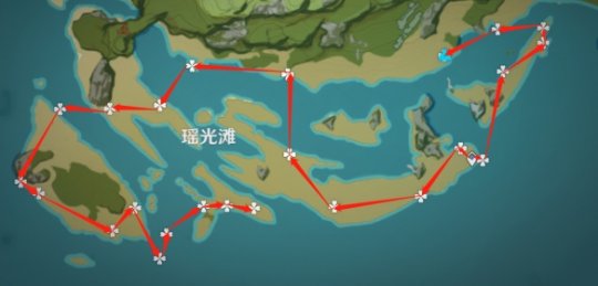 原神星螺采集路线图是什么