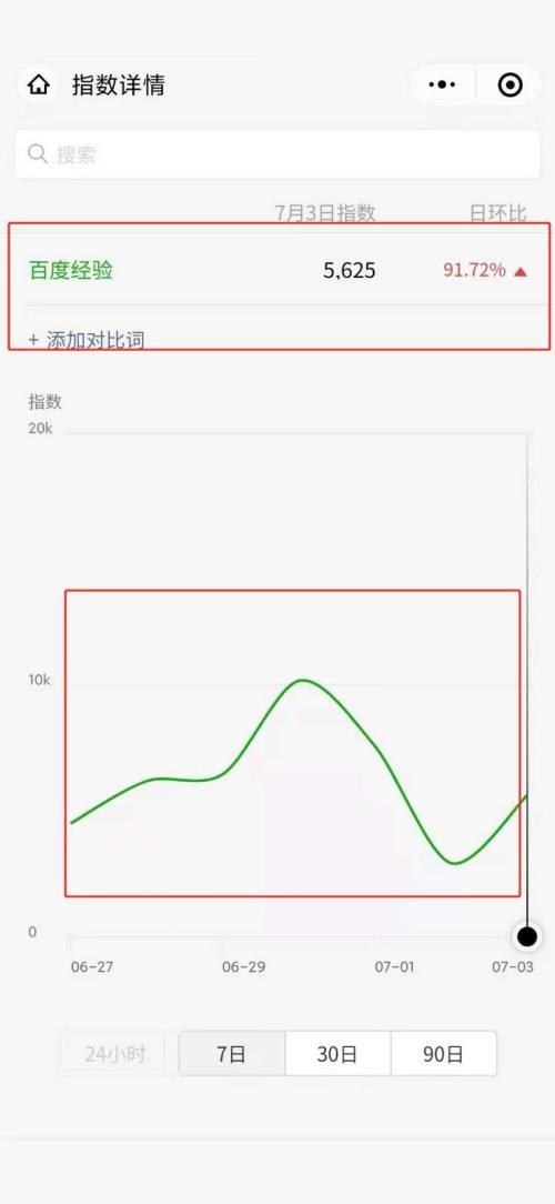 微信指数怎么查看