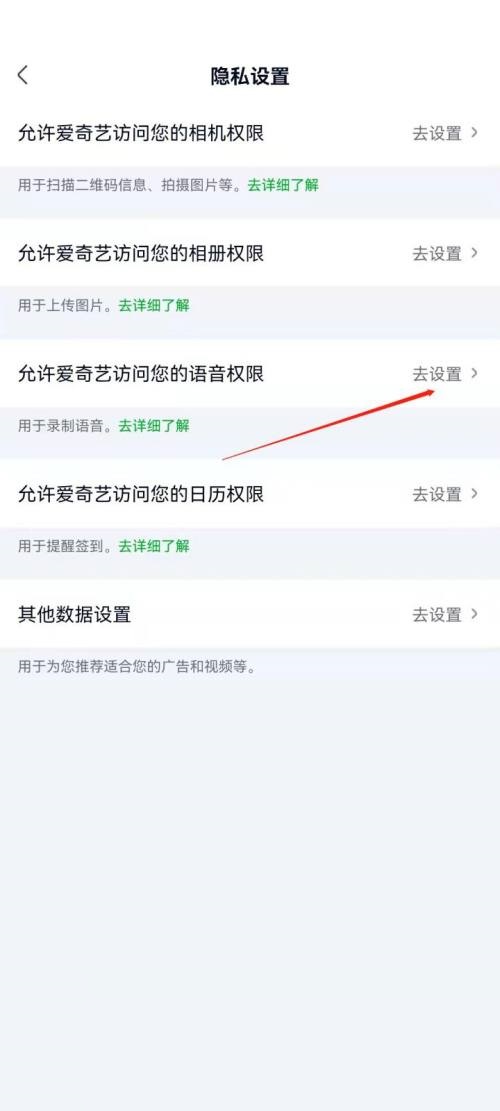 爱奇艺极速版怎样关闭语音权限