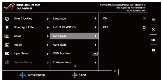 华硕Aura Sync