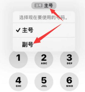 iphone14pro副卡打电话怎么使用