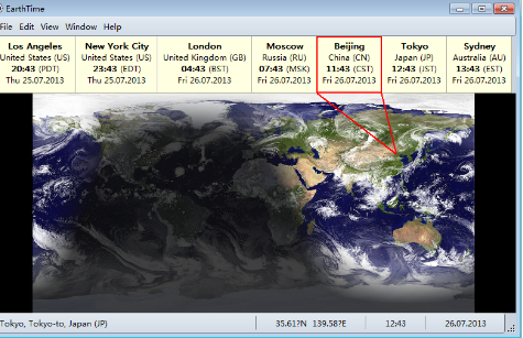 EarthTime世界时钟