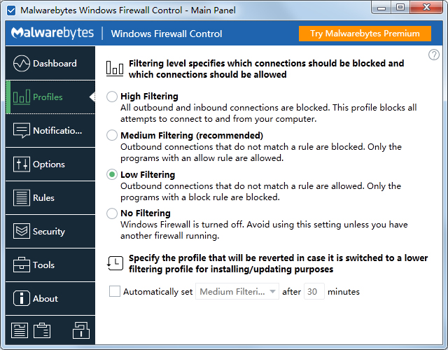 Windows Firewall Control0