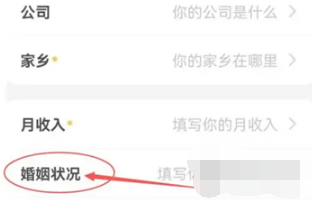 伊对婚姻状态怎么设置