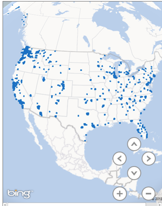 power map for excel