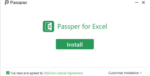 download the new version for windows Passper for Excel 3.8.0.2