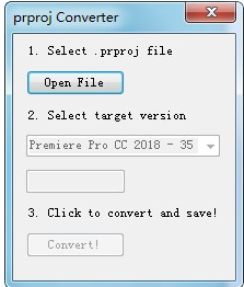 prproj Converter