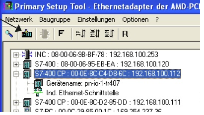 Primary Setup Tool