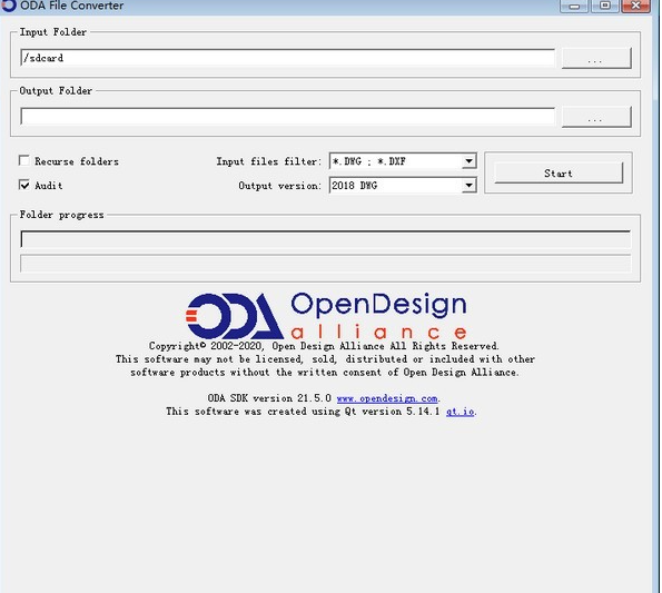 ODA File Converter