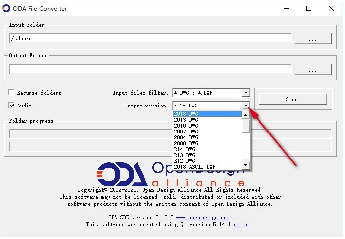 ODA File Converter