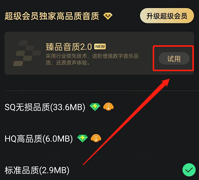 QQ音乐在哪里开启臻品音质2.0