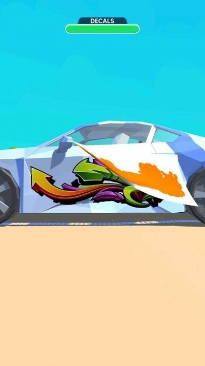 汽车涂鸦3D2
