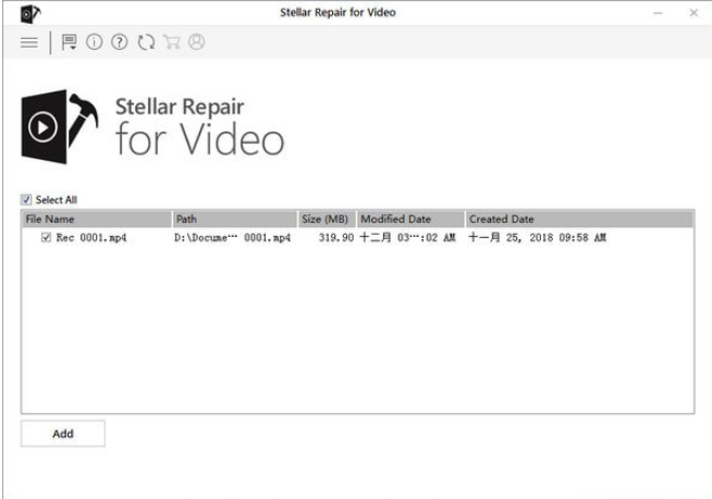 Stellar Repair for Video1