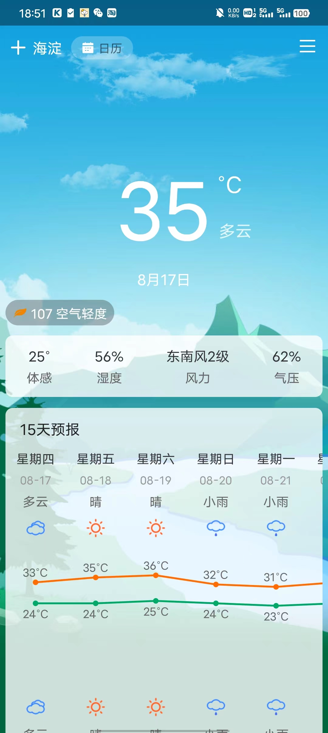 LemonTT天气预报1