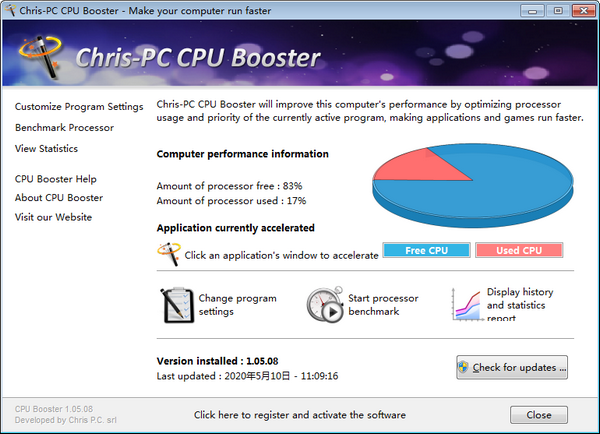 Chris PC CPU Booster