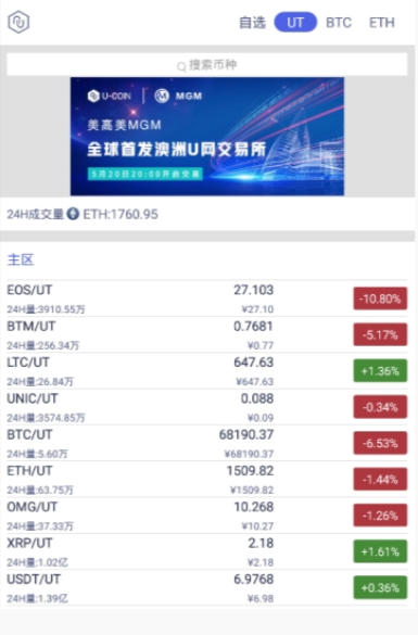ucoin交易所1