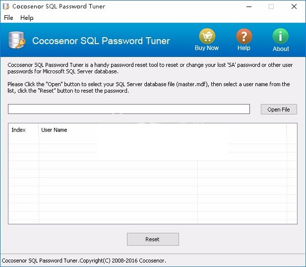 Cocosenor SQL Password Tuner