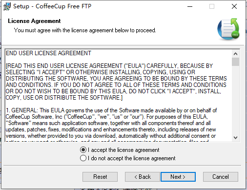 CoffeeCup Free FTP