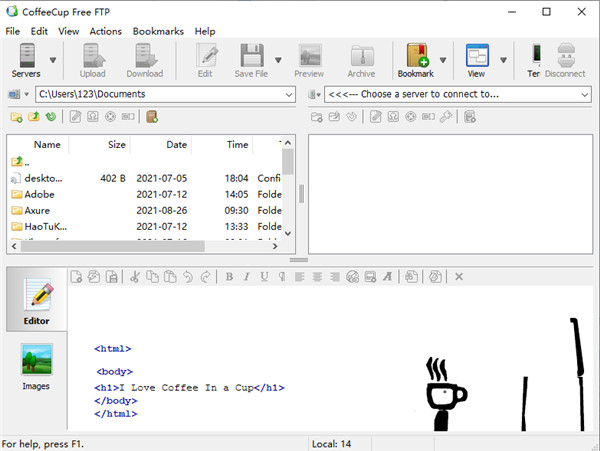 CoffeeCup Free FTP
