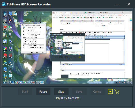 7thShare GIF Screen Recorder