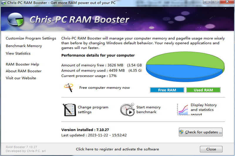 Chris PC RAM Booster