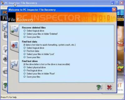 PC Inspector File Recovery