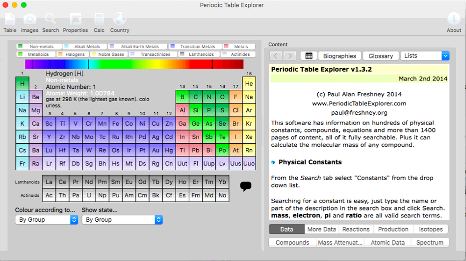 Periodic Table Explorer