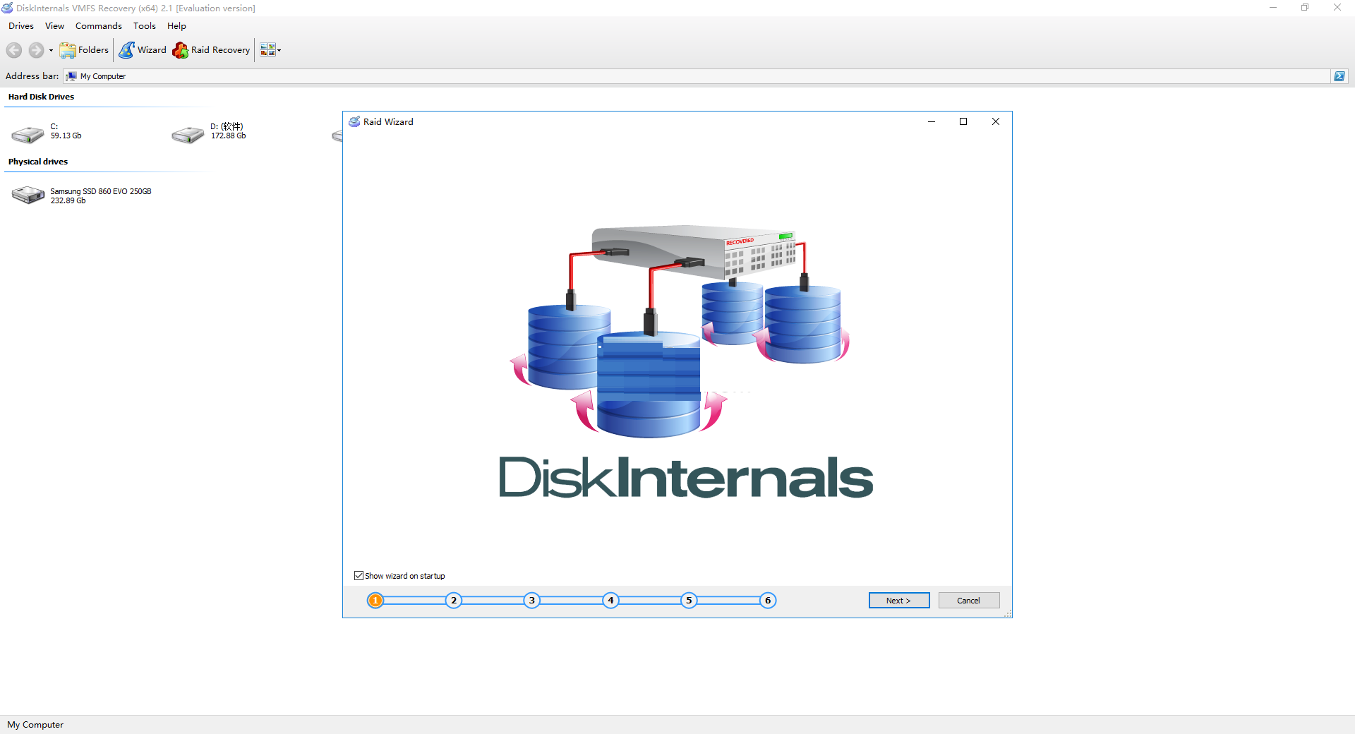 DiskInternals VMFS Recovery0