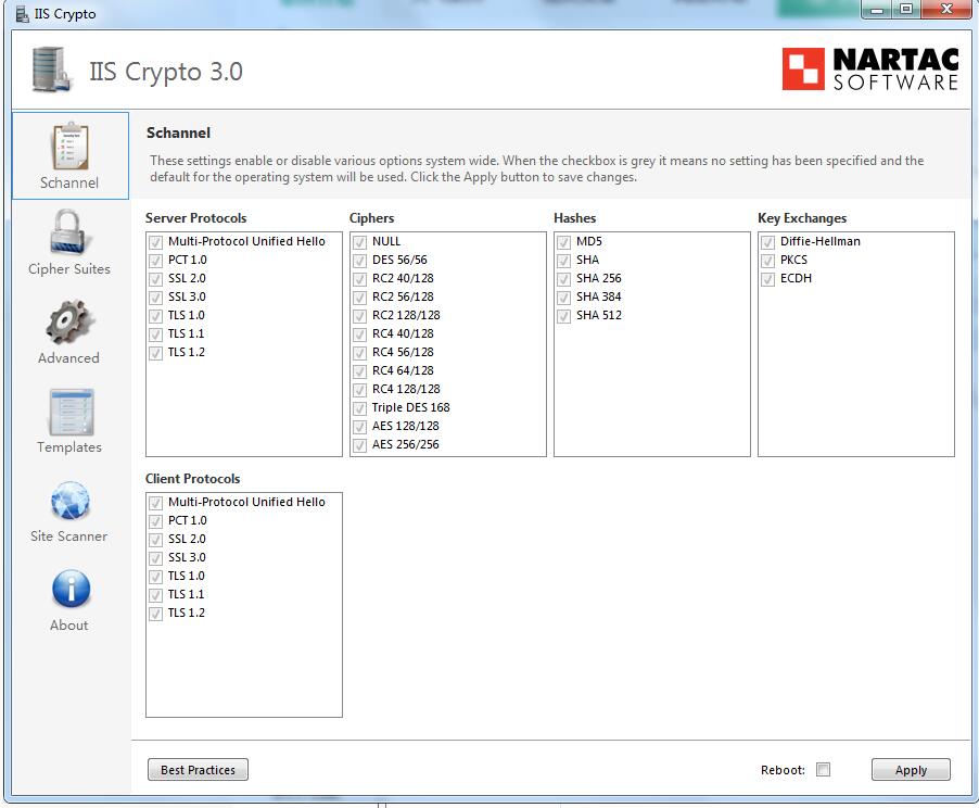 IIS Crypto