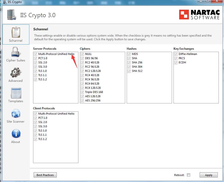 IIS Crypto