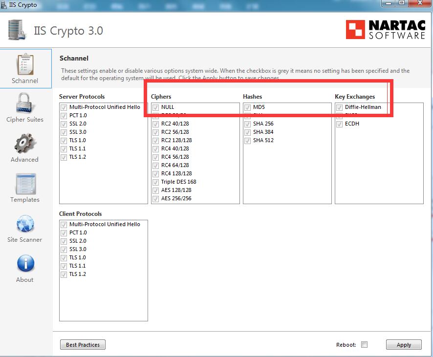 IIS Crypto