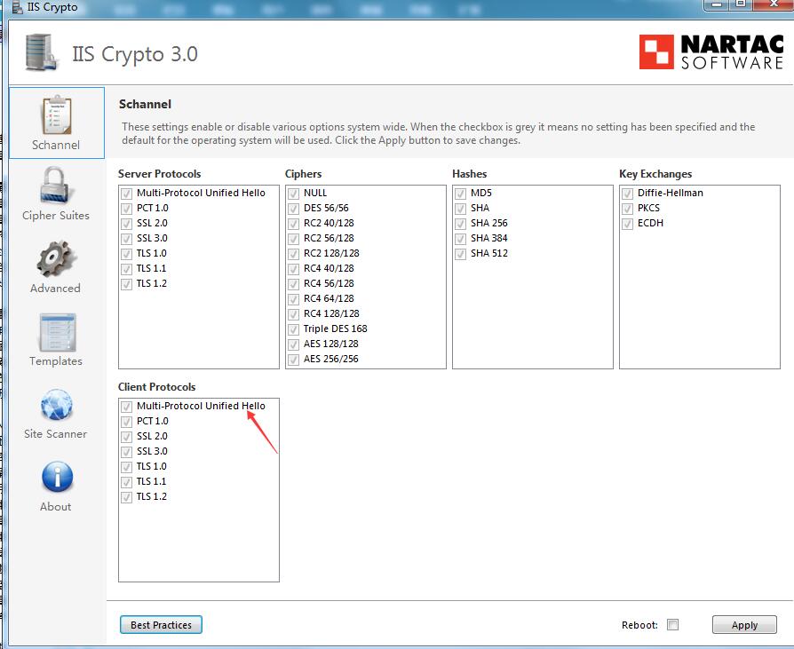 IIS Crypto