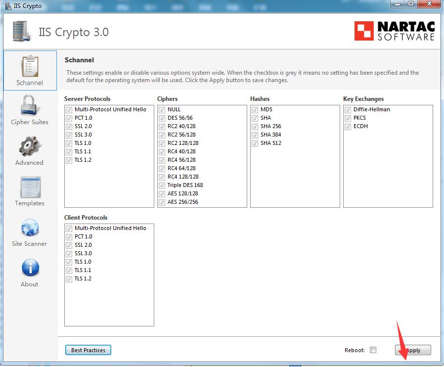 IIS Crypto