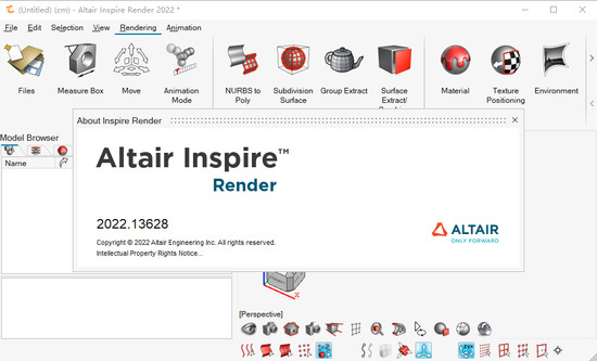 Altair Inspire Render