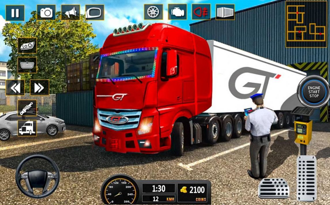 卡车驾驶停车模拟3D2
