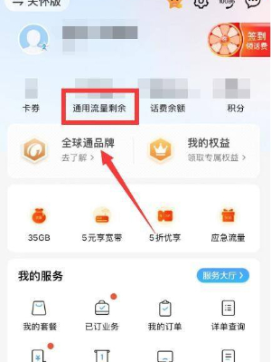 中国移动app流量怎么送人