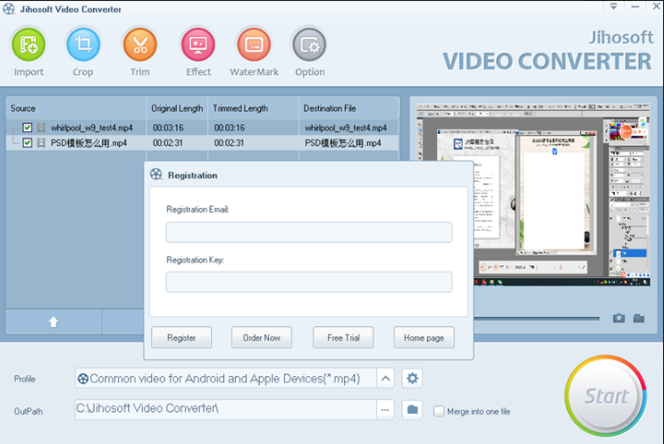 Jihosoft Video Converter0