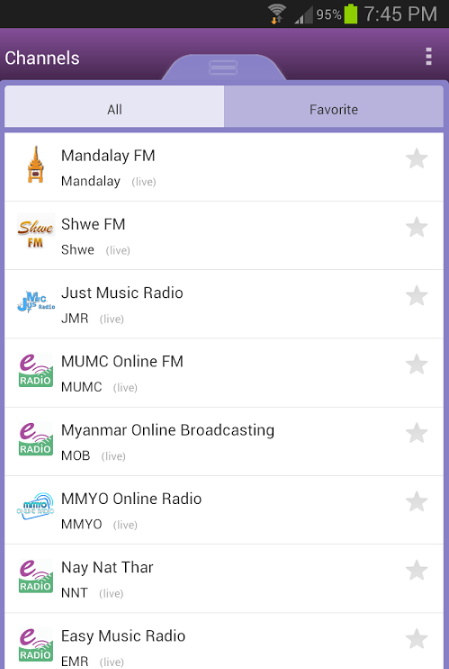 Myanmar eRadio0