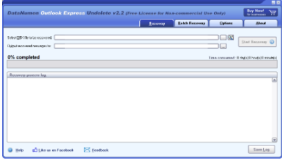 DataNumen Outlook Express Undelete