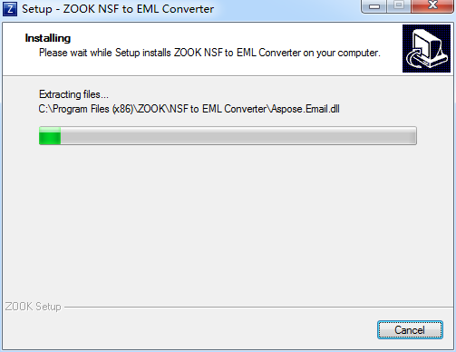 ZOOK NSF to EML Converter