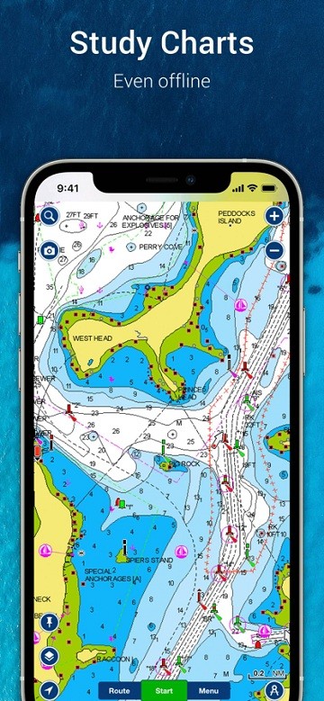 navionics boating电子海图0