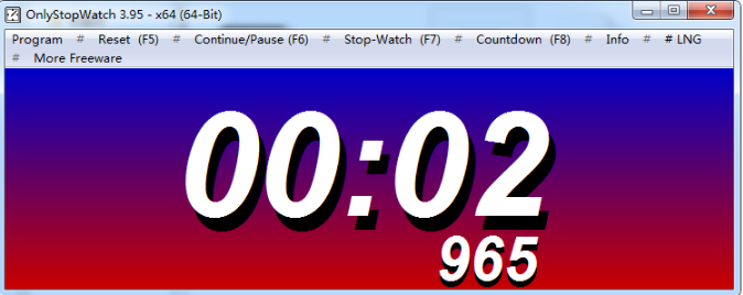 OnlyStopWatch